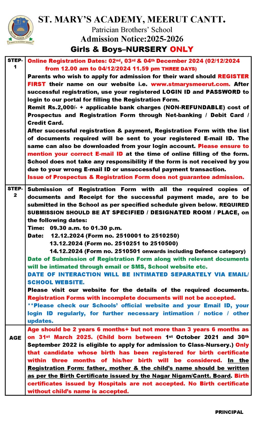 ADMISSION-NOTICE